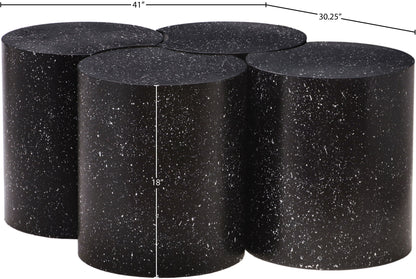 Dimple - 4 Piece Modular Coffee Table - Terazzo Finish