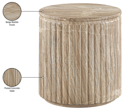 Catania - Concrete Indoor/Outdoor End Table