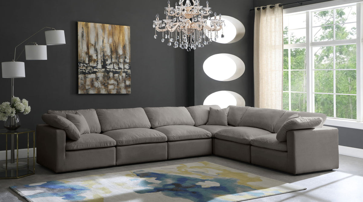 Plush - 6 Piece Modular Sectional