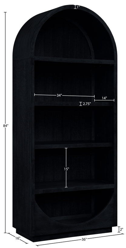 Hearth - Oak Veneer And Solid Wood Bookcase