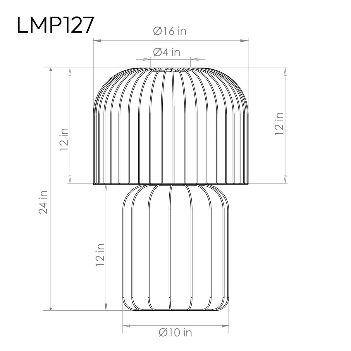 Nomad - Rattan Table Lamp