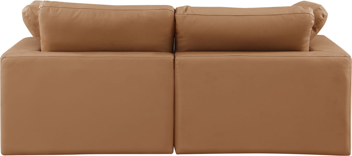 Comfy - Faux Leather Modular Sofa 2 Seats