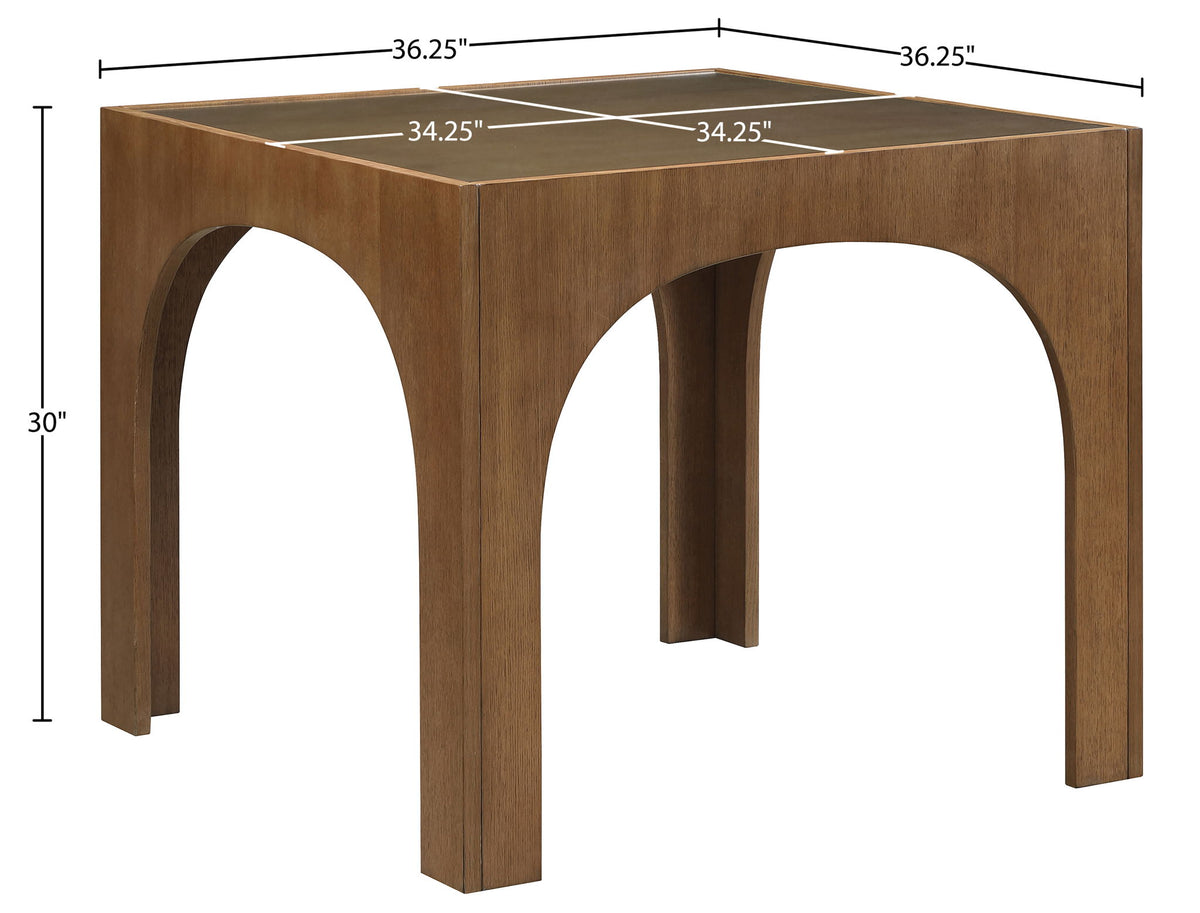 Waldorf - Tempered Glass Top Table