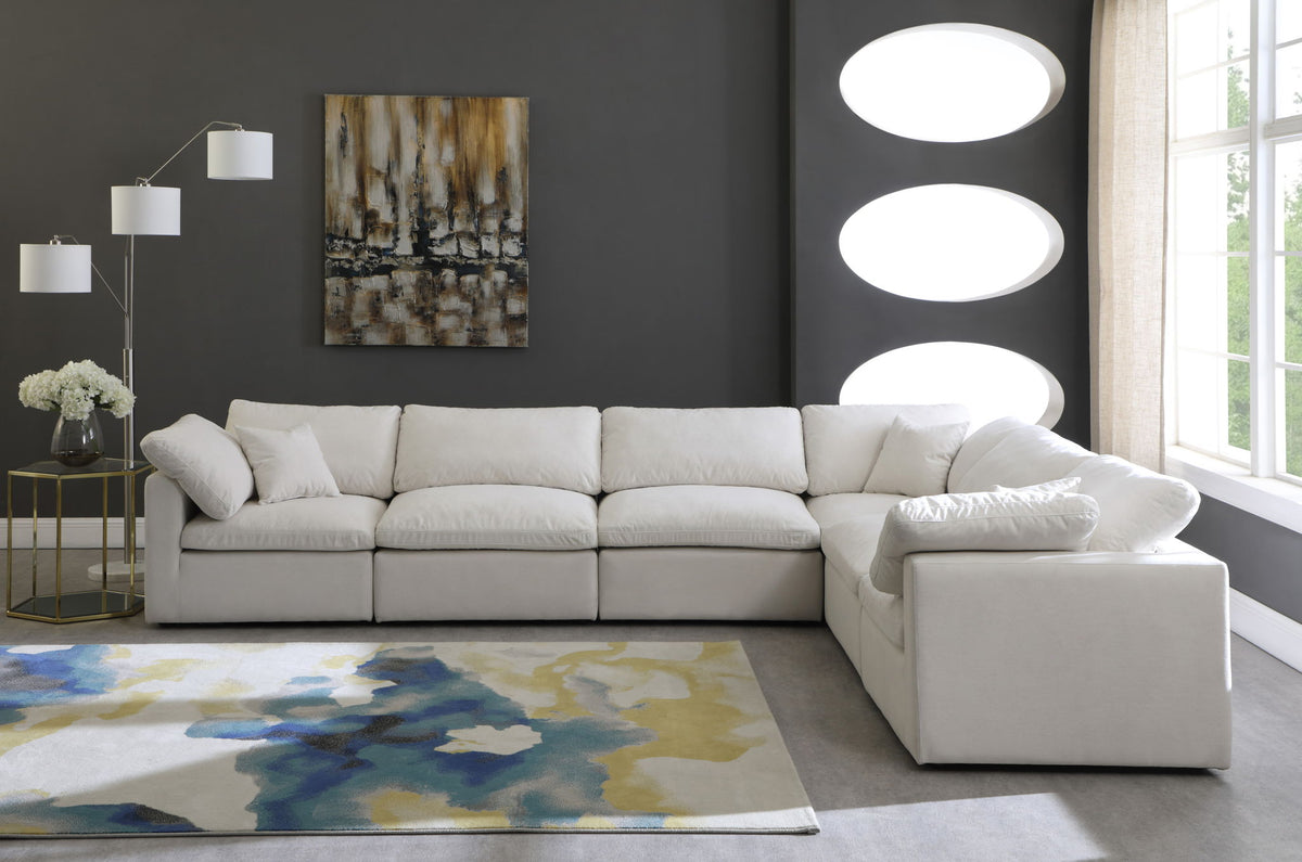 Plush - 6 Piece Modular Sectional