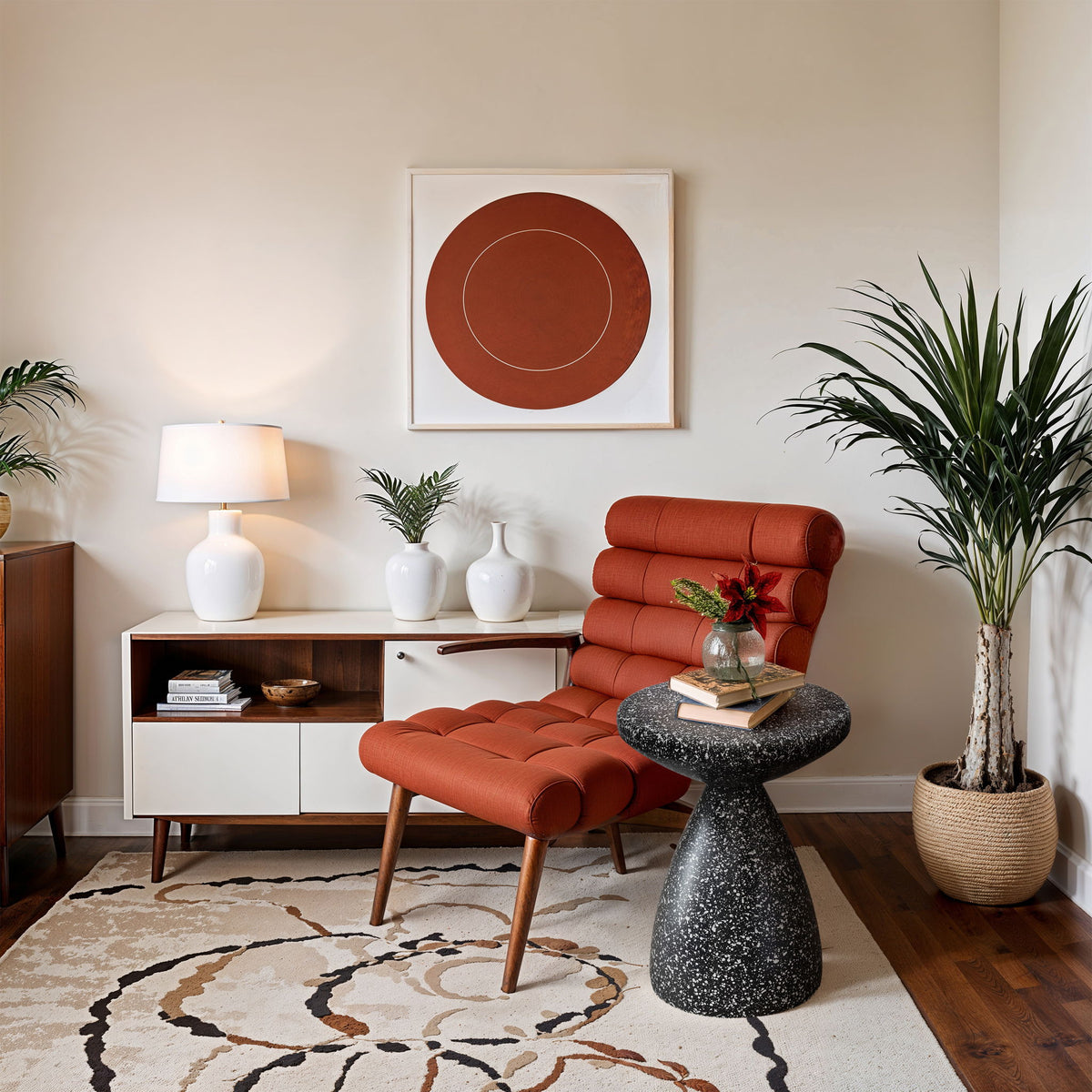 Anika - Iron Terrazzo Table