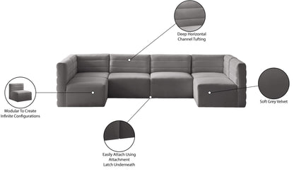 Quincy - 6 Piece Modular Sectional