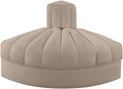 Rummi - Velvet Performance Fabric Upholstered Modular Chair