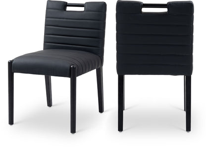 Aimee - Dining Side Chair (Set of 2) - Black Legs