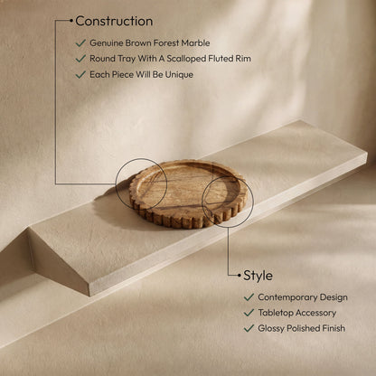 Lysander - Genuine Marble Tray