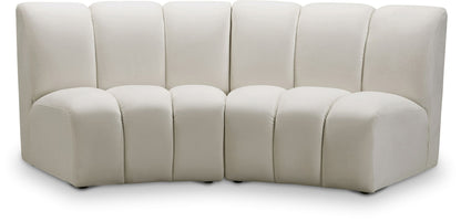 Infinity - 2 Piece Velvet Modular Sectional