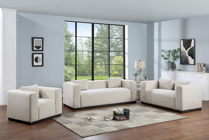 Alfie - Linen Textured Fabic Sofa