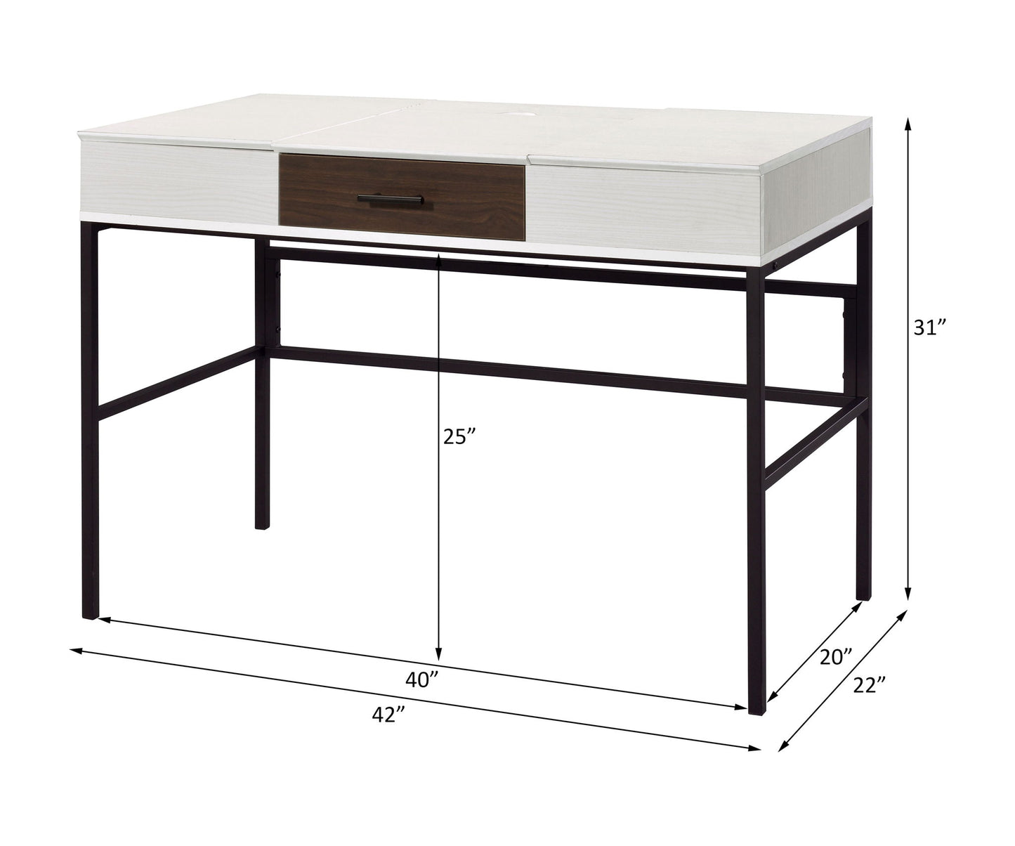 Verster - Writing Desk With USB