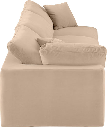 Comfy - Velvet Modular Sofa 3 Seats