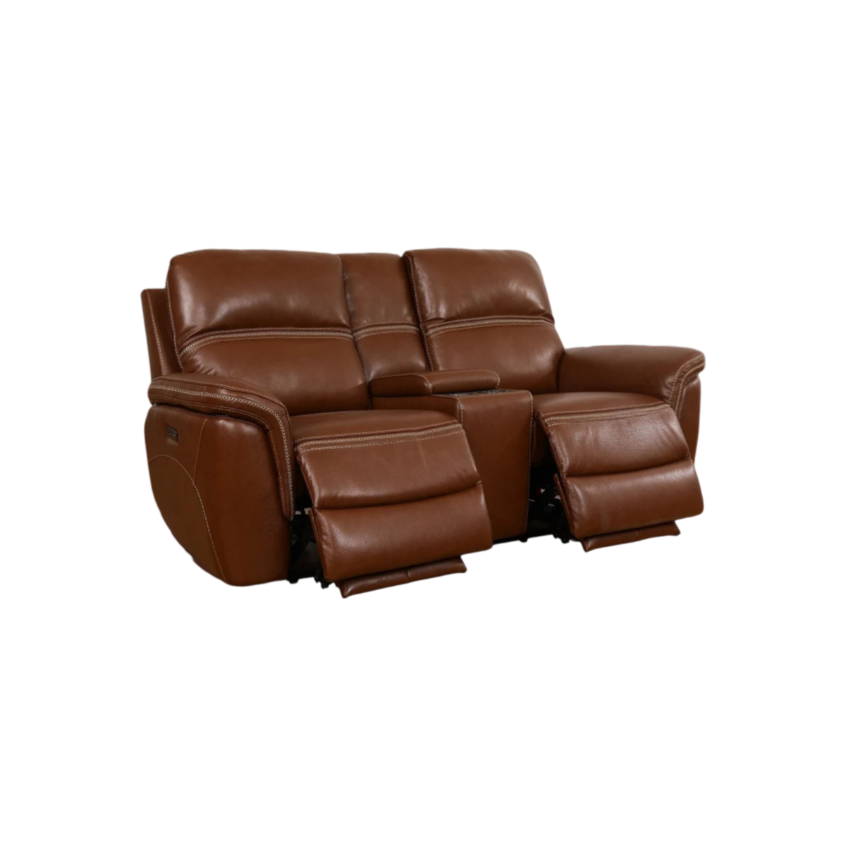 MAVERICK LEATHER POWER RECLINING SOFA AND LOVESEAT