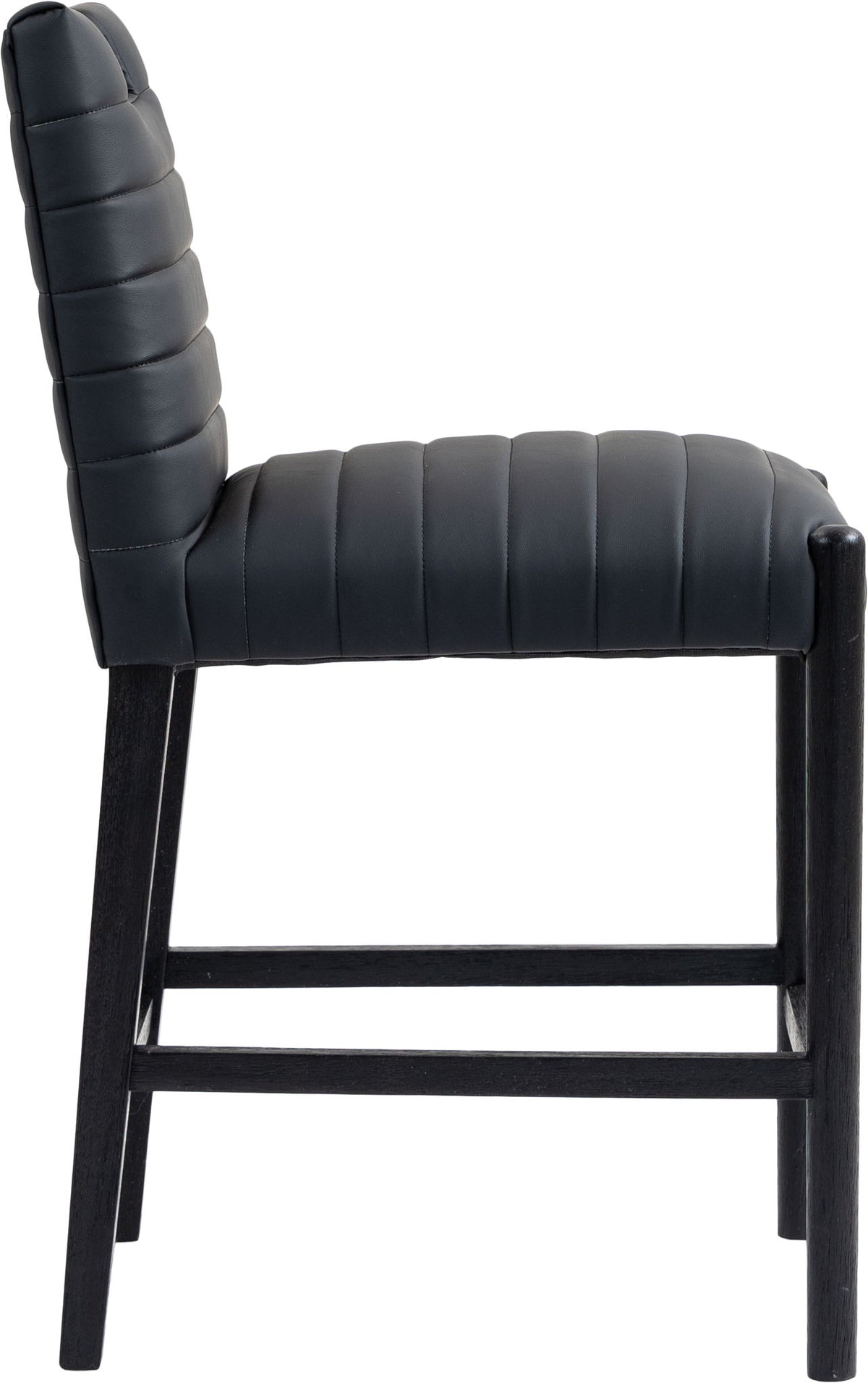 Aimee - Counter Stool - Black Legs