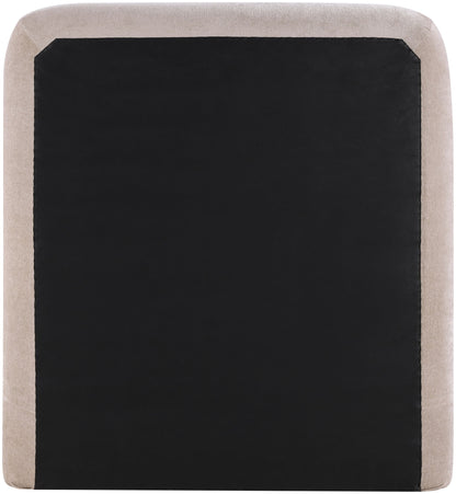 Fira - Chenille Fabric Upholstered Bed