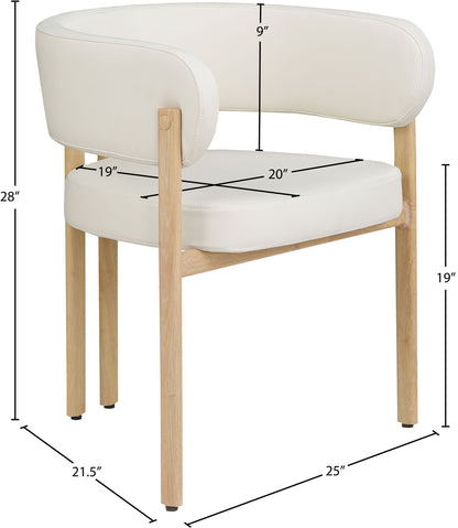 Gideon - Dining Chair With Natural Legs (Set of 2)