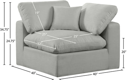 Comfy - Linen Corner Chair