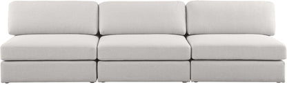 Beckham - Modular 3 Seat Armless Sofa