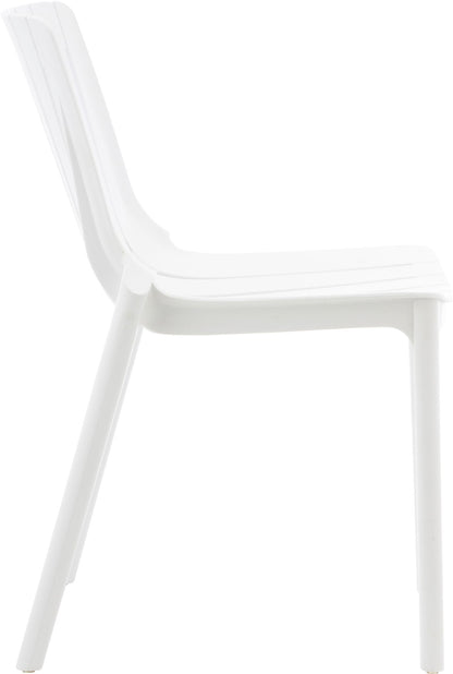 Marilla - Polypropylene Outdoor Patio Dining Chair (Set of 4)