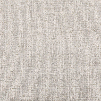 Nara - Linen Textured Fabric Upholstered Bench - Painted Black