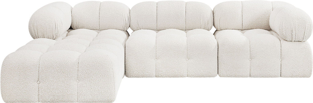 Ames - 4 Piece Fabric Modular Sectional
