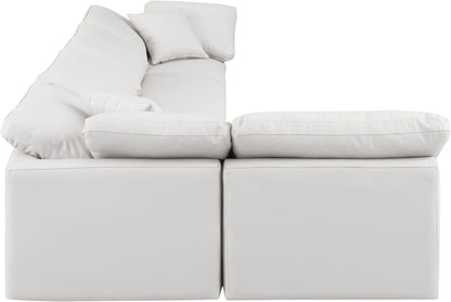 Indulge - Faux Leather 5 Piece Modular Sectional