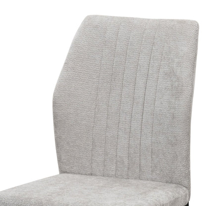 Leander - Side Chair (Set of 2) - Gray Linen