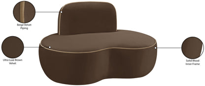 Swerve - Velvet Upholstered Chair