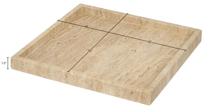 Michael - Travertine Tray