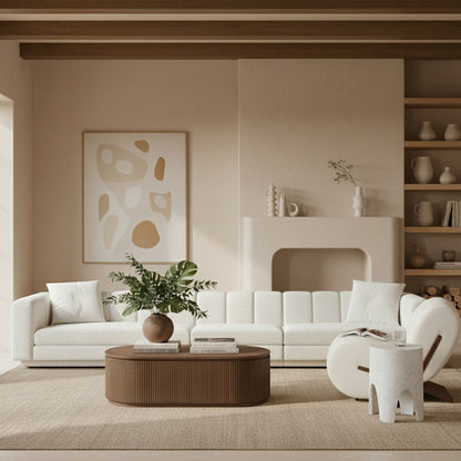 Modari - Sectional - Cream