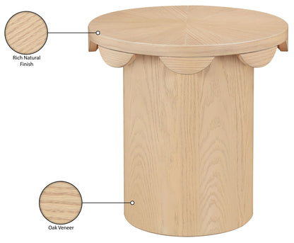 Dahlia - Oak Veneer Table