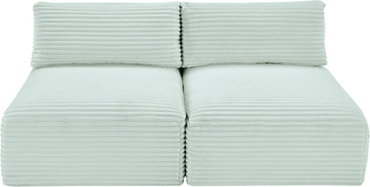 Shaggy - 2 Seat Modular Armless Sofa
