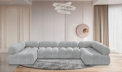 Ames - 6 Piece Fabric Modular Sectional