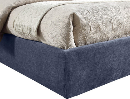 Adam - Chenille Fabric Bed With 52" Headboard