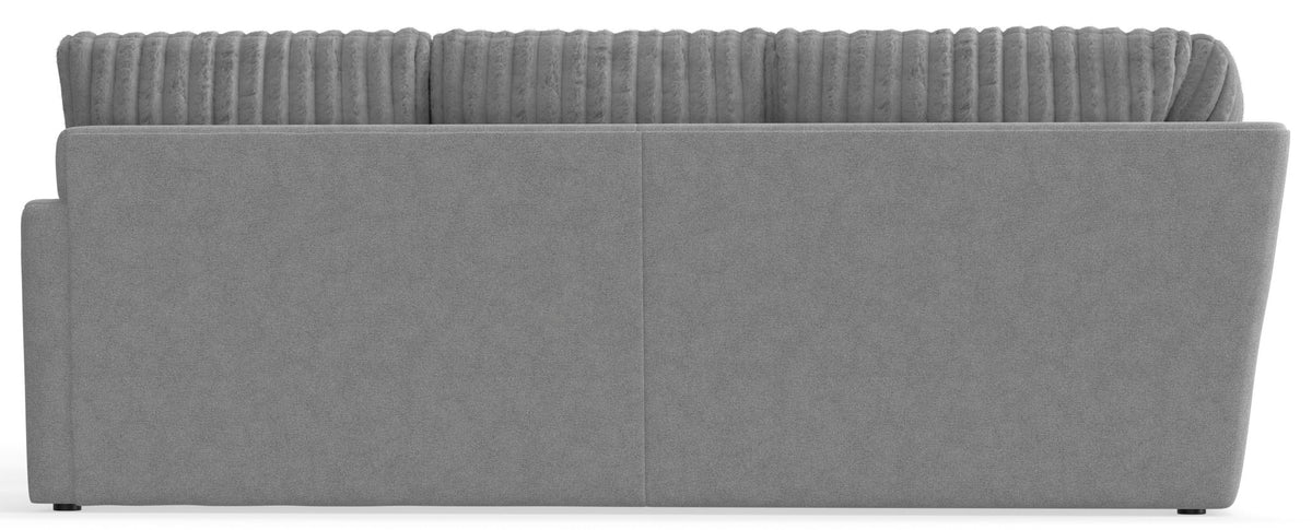 Titan - Sectional With Comfort Coil Seating, Cocktail Ottoman And Accent Pillows Included