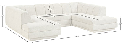 Modari - Sectional - Cream
