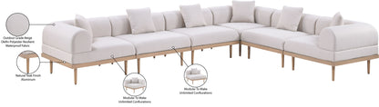Laguna - 6 Piece 142" Outdoor Patio Modular Sectional