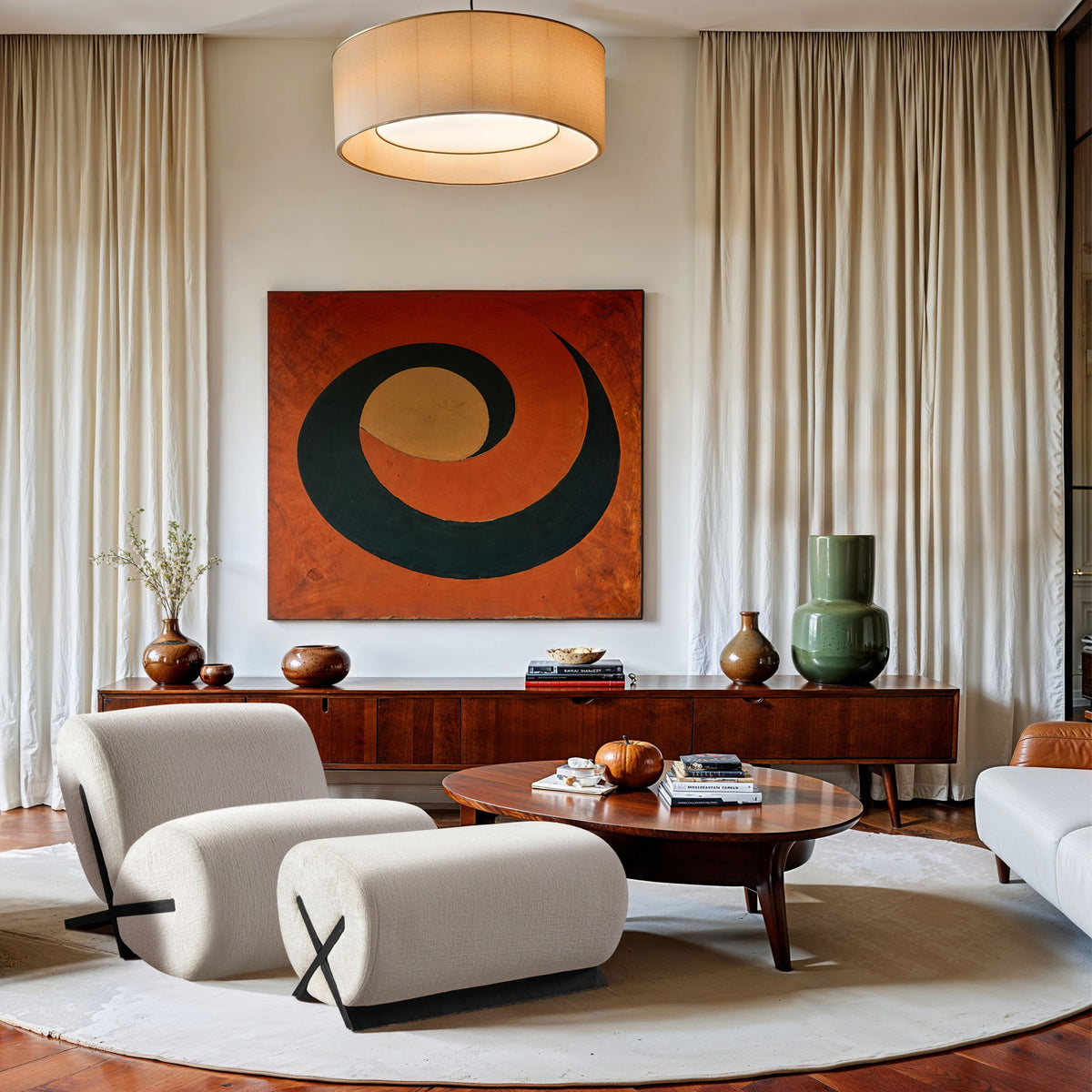 Akira - Upholstered Ottoman