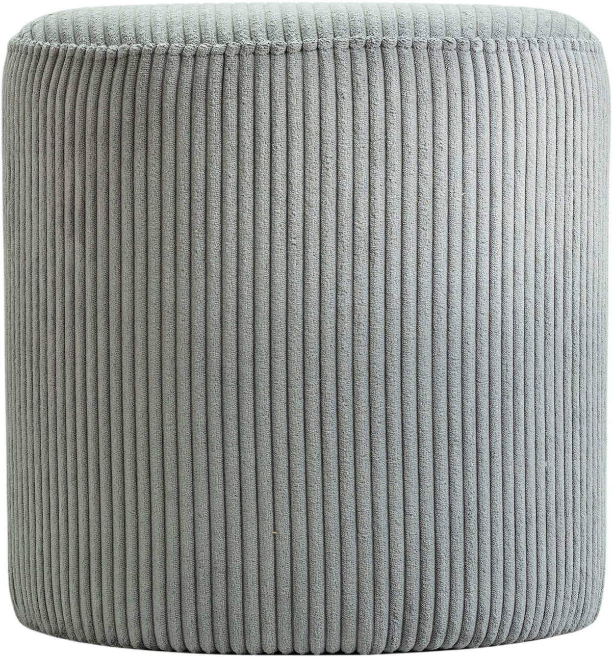 Roy - Round Microsuede Ottoman / Stool