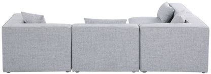 Cube - Linen 4 Piece Modular Corner Sectional