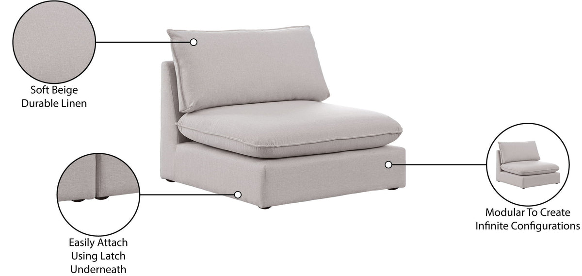 Mackenzie - Armless Chair