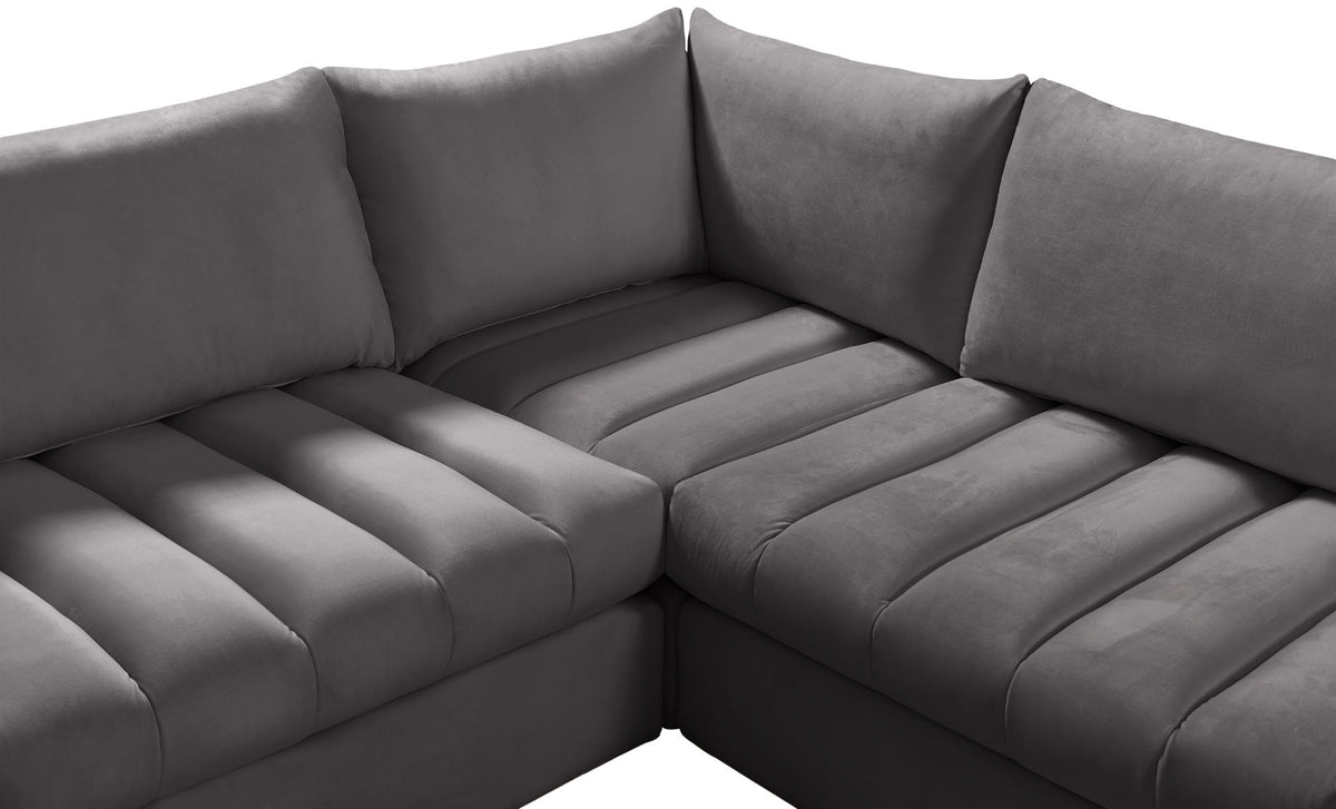Jacob - Modular Corner Armless Sectional 5 Piece