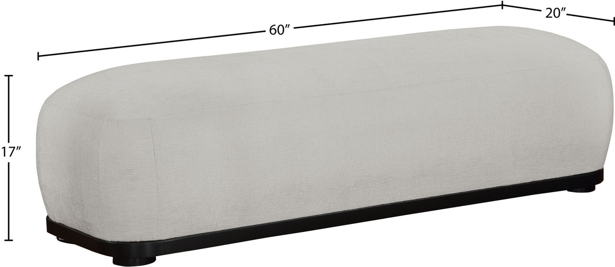 Calum - Bench - Black Frame