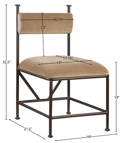 Monarch - Velvet Dining Chair (Set of 2)