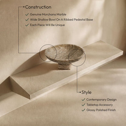Colannade - Genuine Marble Bowl