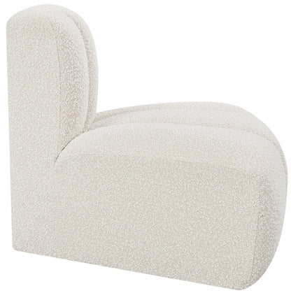 Arc - Boucle Fabric Reverse Corner