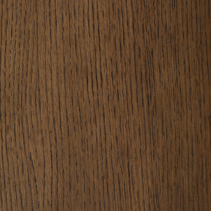 Vana - Solid Wood, Oak Veneer And Stainless Steel Storage Cabinet