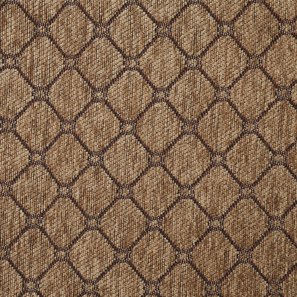 Chateau De Ville - Loveseat With 3 Pillows (Same Lv01589) - Fabric & Espresso