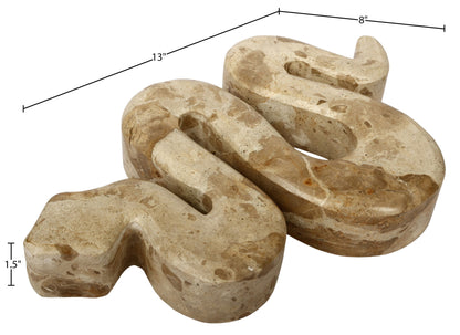 Asp - Genuine Marble Tabletop Object